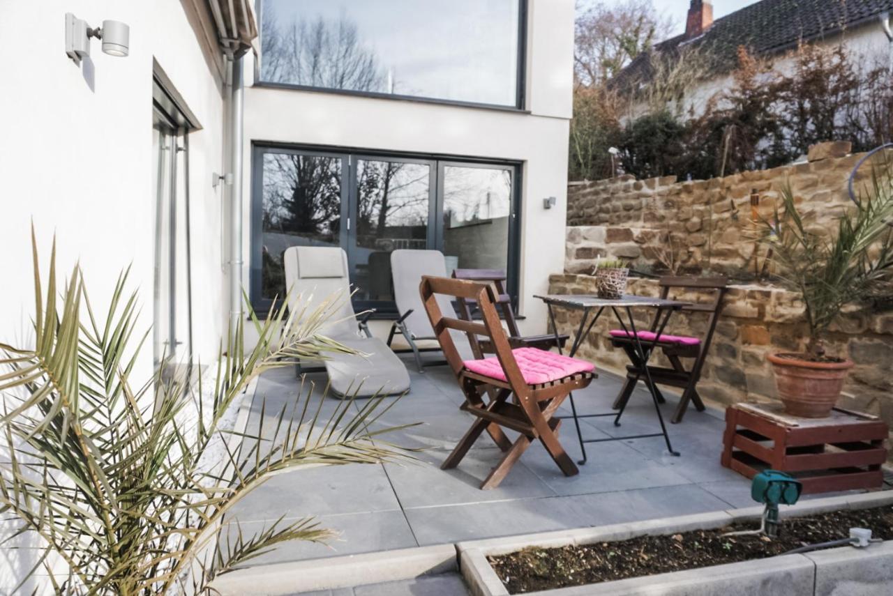 Neu Gebautes Apartment Mit Sonnenterasse In Der Naehe Vom Siebengebirge & Bonn Königswinter Exterior foto